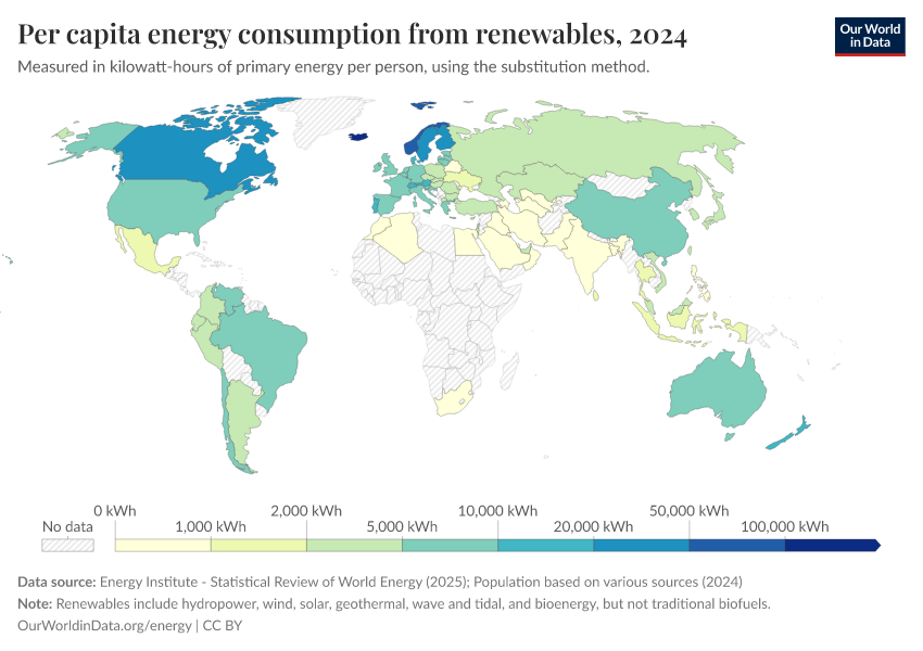 A thumbnail of the "Per capita energy consumption from renewables" chart